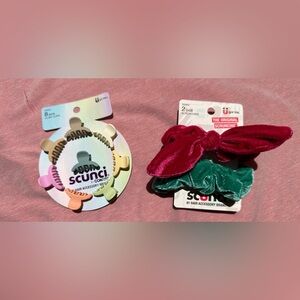 🎁✨NWT✨ Scunci: Kids Hair Scrunchies & Clips🎁